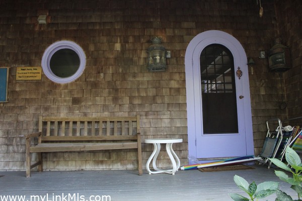 Main House front porch Entrance to Living Room, Custom made Round doors