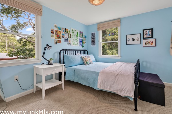 Second-floor bedroom