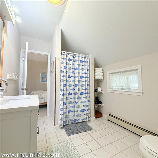 Guest bathroom second floor shared by both bedrooms