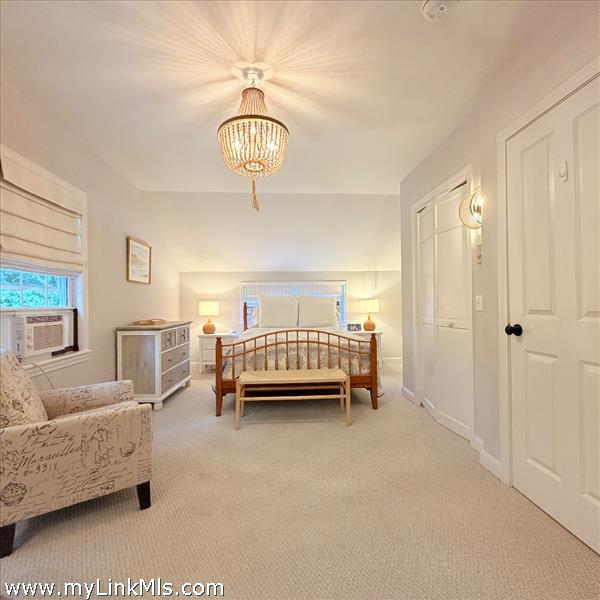 Guest bedroom with sitting area