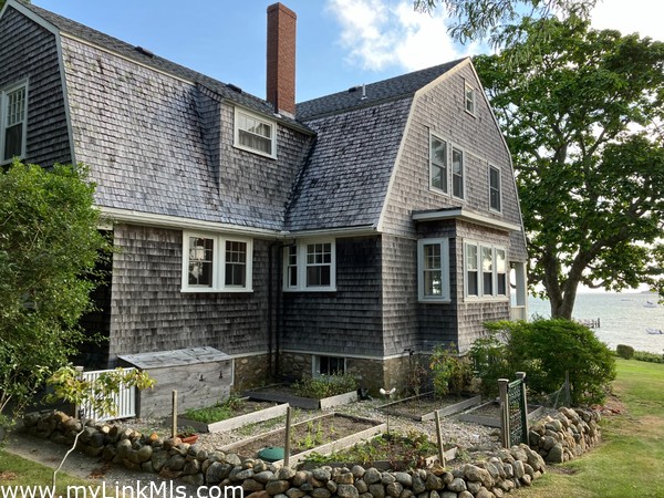 South side of home and kitchen garden