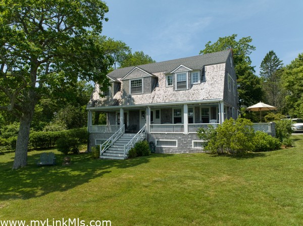 Classic and historic Gambrel facing Vineyard Haven Harbor