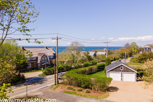 this drone view is roughly 30' off the ground so potential view from2nd or 3rd story
