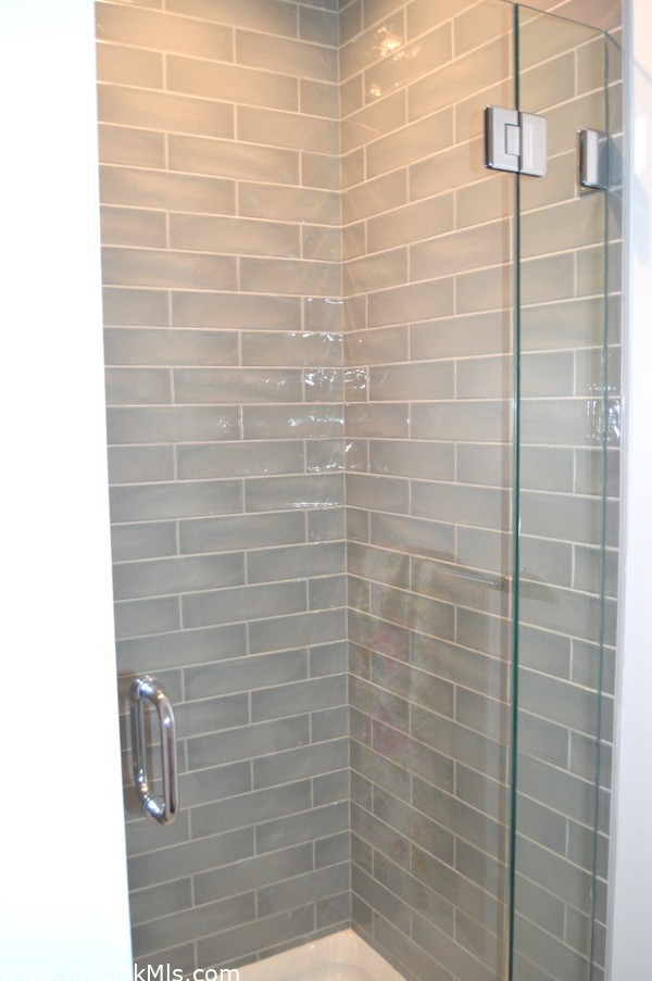 1st floor powder room shower