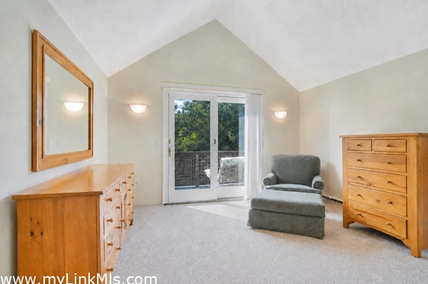 primary en-suite private lounge with private exterior deck