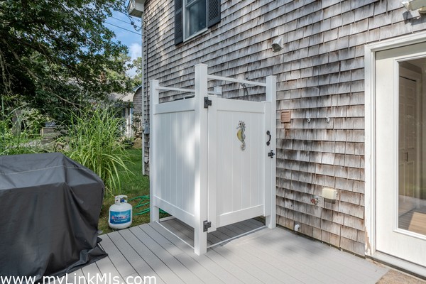 Outdoor shower