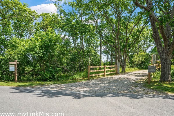 Across the street is the Squibnocket Pond Reservation entrance
