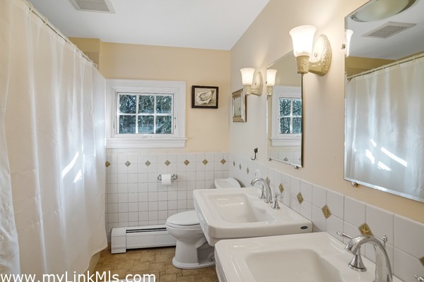 Lower level bathroom
