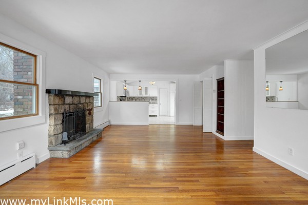 Main House Living Room to Kitchen