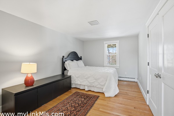 Bedroom three with large closet.
