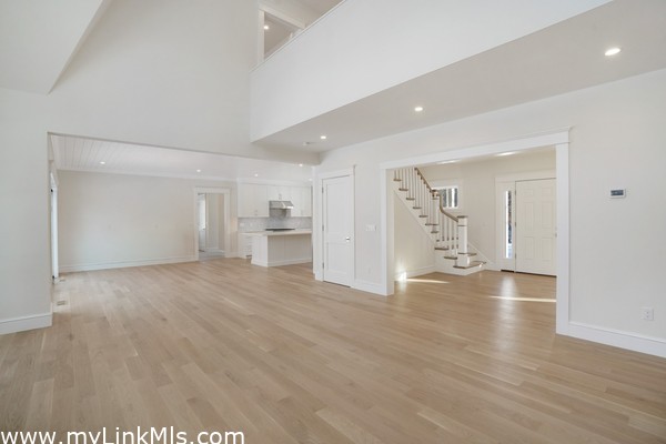 Living room looking into dining room