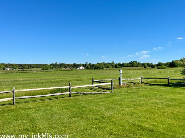 View of field from rear deck