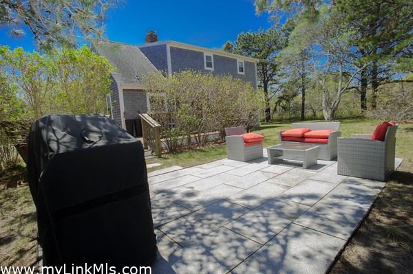 patio grill area