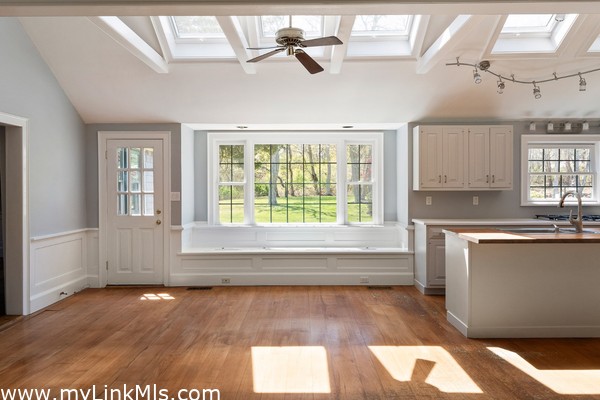 A cozy nook to enjoy the surrounding views