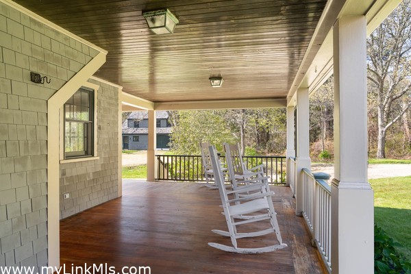 Inviting Farmer's porch