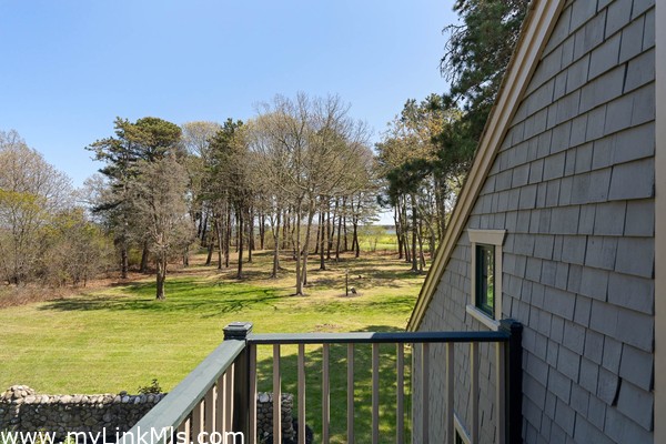 ...and a private balcony with a view!