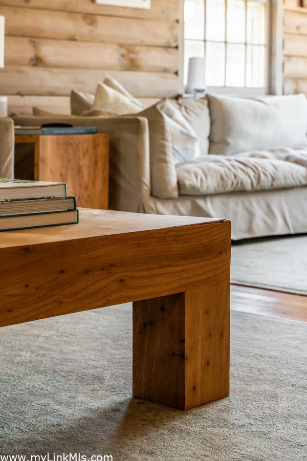 Handcrafted side and coffee tables custom crafted for the living room