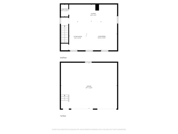 Oversized two car garage with second floor loft/bonus room with space for half bath with permitting.