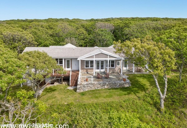 Waterside with 3 Separate and Distinct  Spacious Blue Stone and Mahogany Patios
