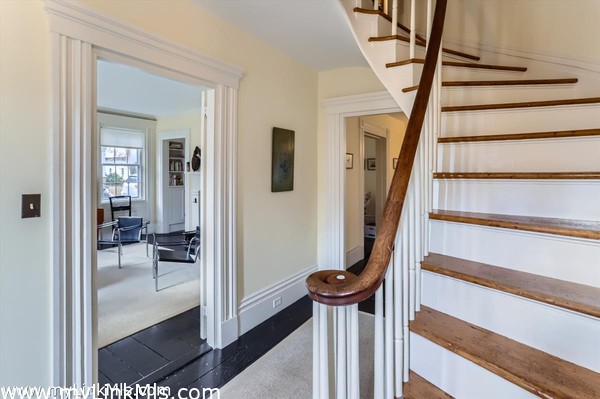 leads to the living room