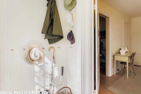 mud room entrance leads from the parking to the kitchen