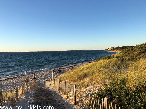Owning in West Tisbury offers access to Lambert's Cove Beach.