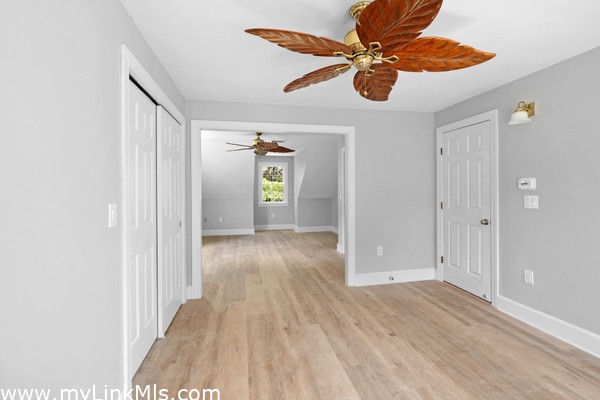 Large second bedroom upstairs.