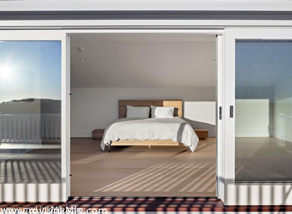 The Farmhouse deck off the Primary Bedroom