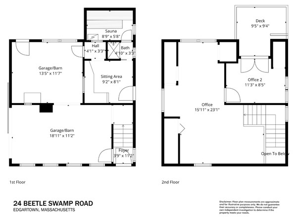 Barn / garage / office / sauna