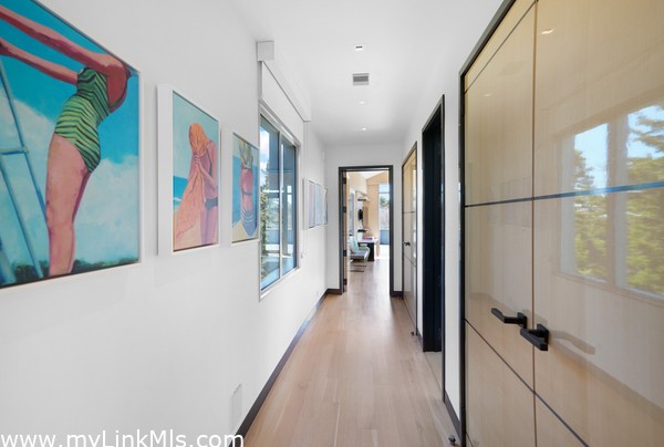 Second floor of pool house