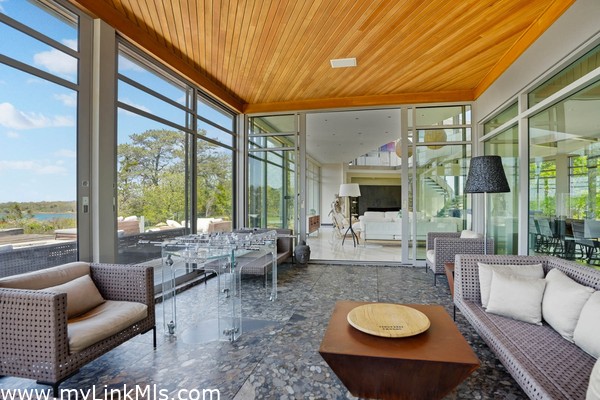 Screened porch