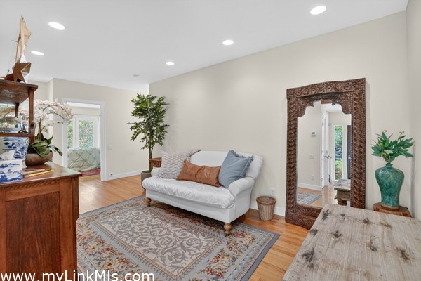 A warm and welcoming entryway that sets the tone for the home