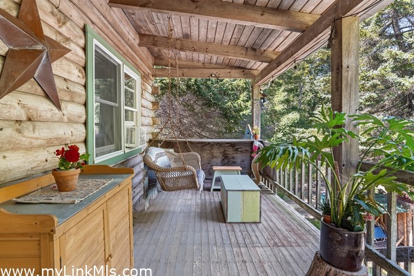 Guest House, front porch