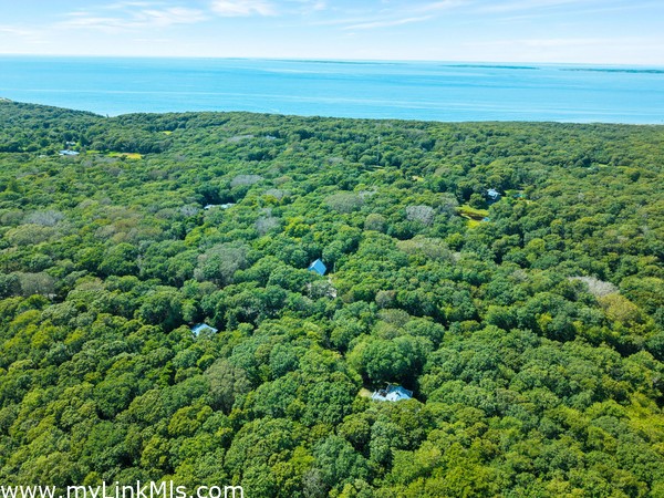 Aerial, property in foreground