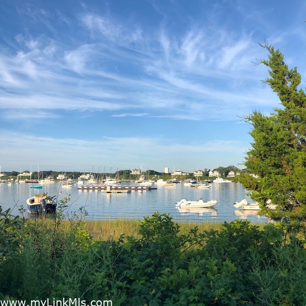 View across the harbor from the Chappy Point