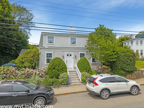 Aerial of House Front