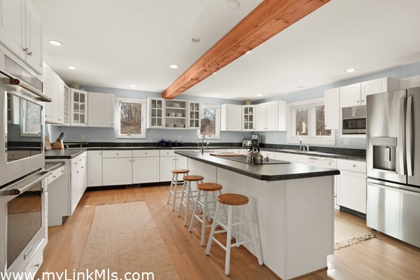 Large, open kitchen