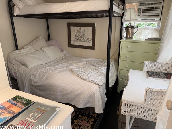 Back full twin bunk room