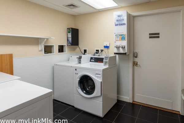 association shard washer & dryers in the conference hall bldg