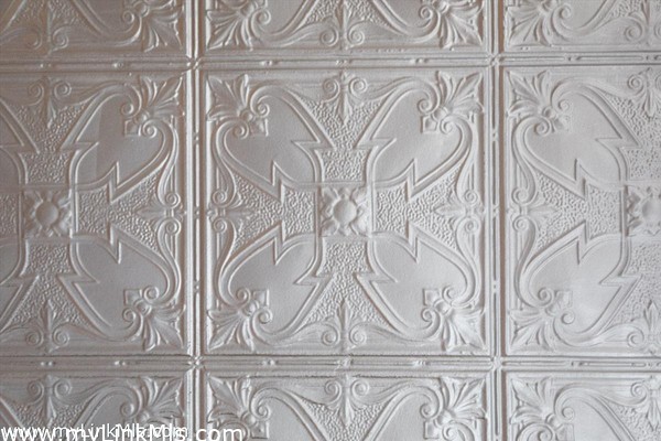 Original tile ceiling