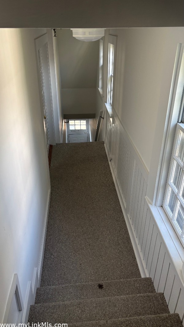 Stairs to street