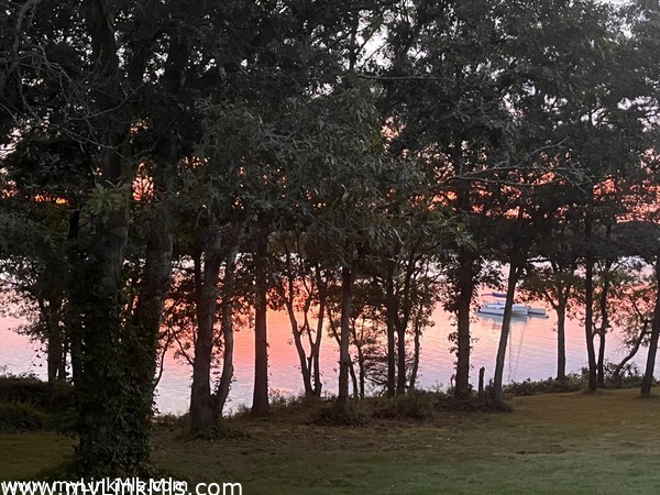 Enjoy stunning sunsets on the Lagoon