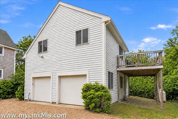 Detached two car garage with Guest House above
