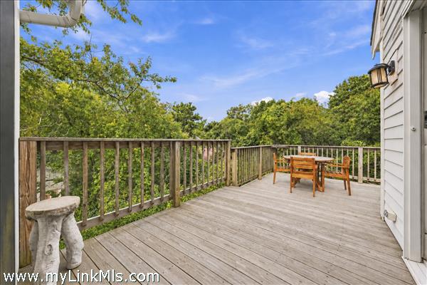 Guest House private deck
