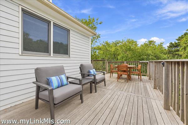 Guest House private deck