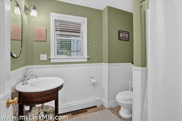First floor full bath