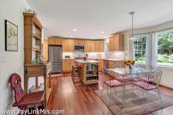 Open kitchen area