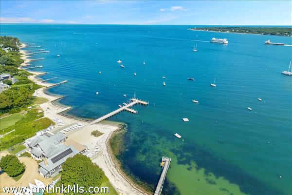 The town beach and Vineyard Haven Yacht Club are just 2 blocks away.